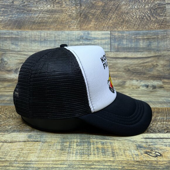 Kodak Film Mens Trucker Hat Black Snapback Vintage 1950s Logo Camera Ball Cap - Picture 4 of 8